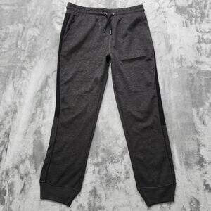 Game Time Pants Womens S Gray Pull On Drawstring Pockets Jogger Workout Casual